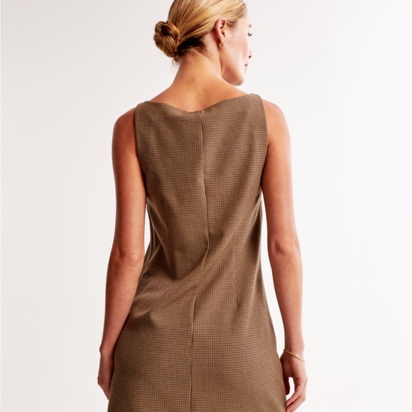 NWT Abercrombie Tailored Shift Mini Dress - Picture 5 of 5